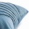 cuscino classico azzurro blu dettaglio
