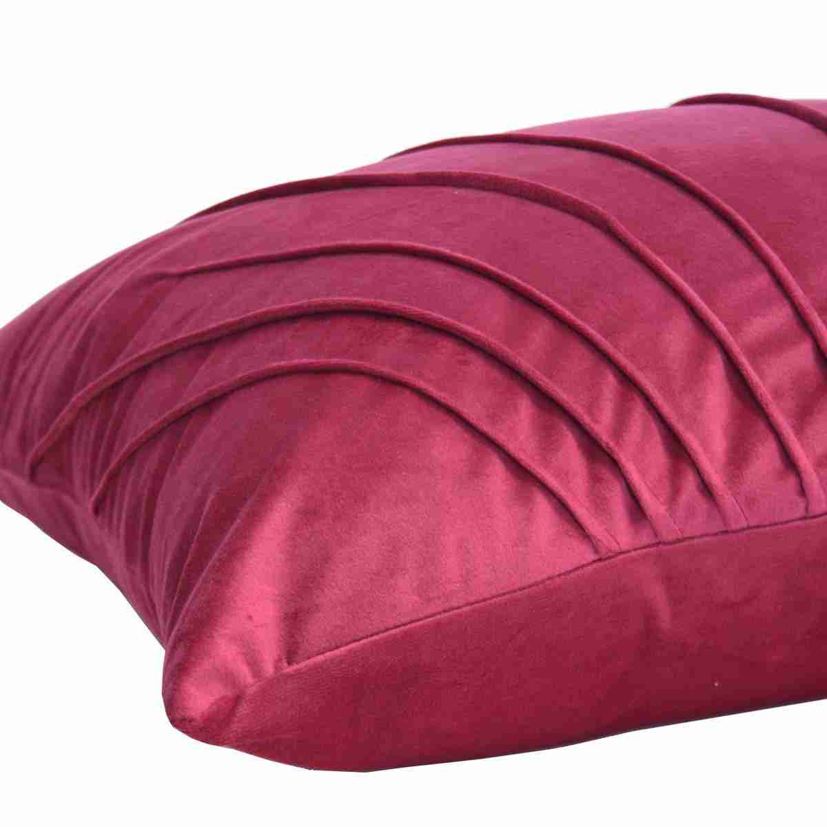 cuscino classico rosso dettaglio
