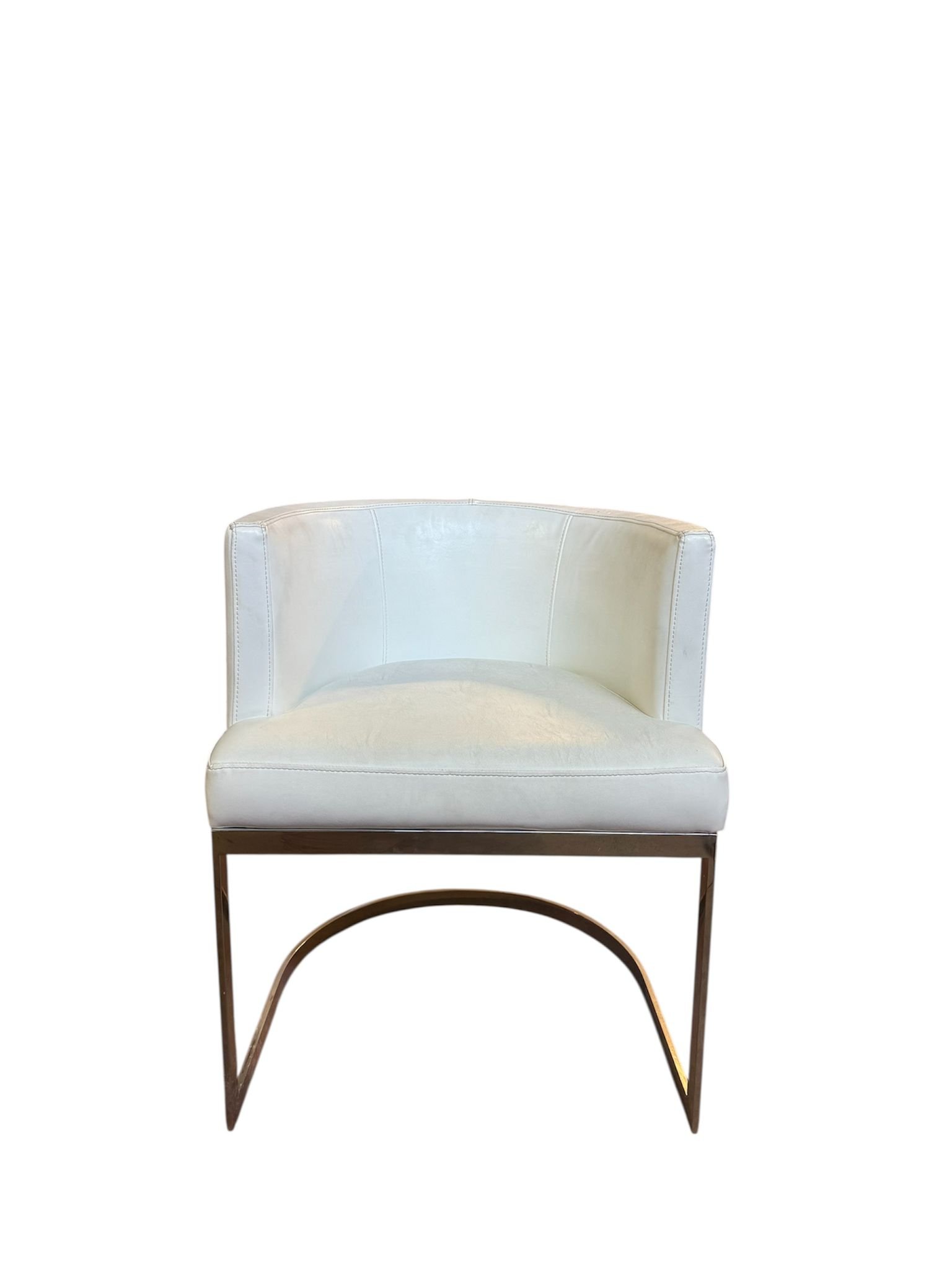 Poltrona Kaby Mezzaluna ecopelle