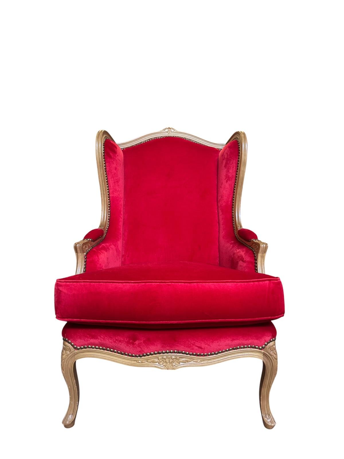 Poltrona Neoclassica Red