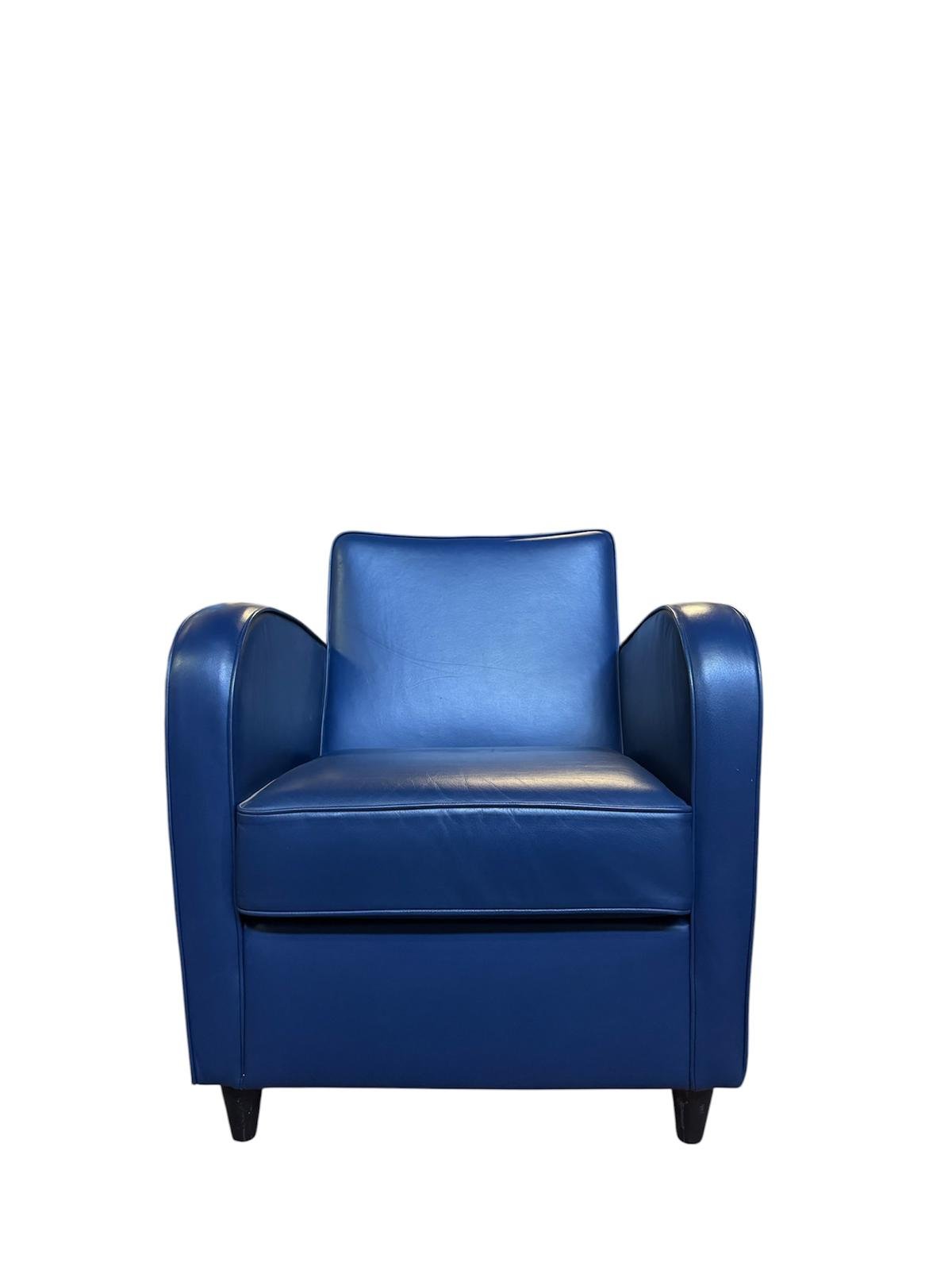 Poltrona meeting blu