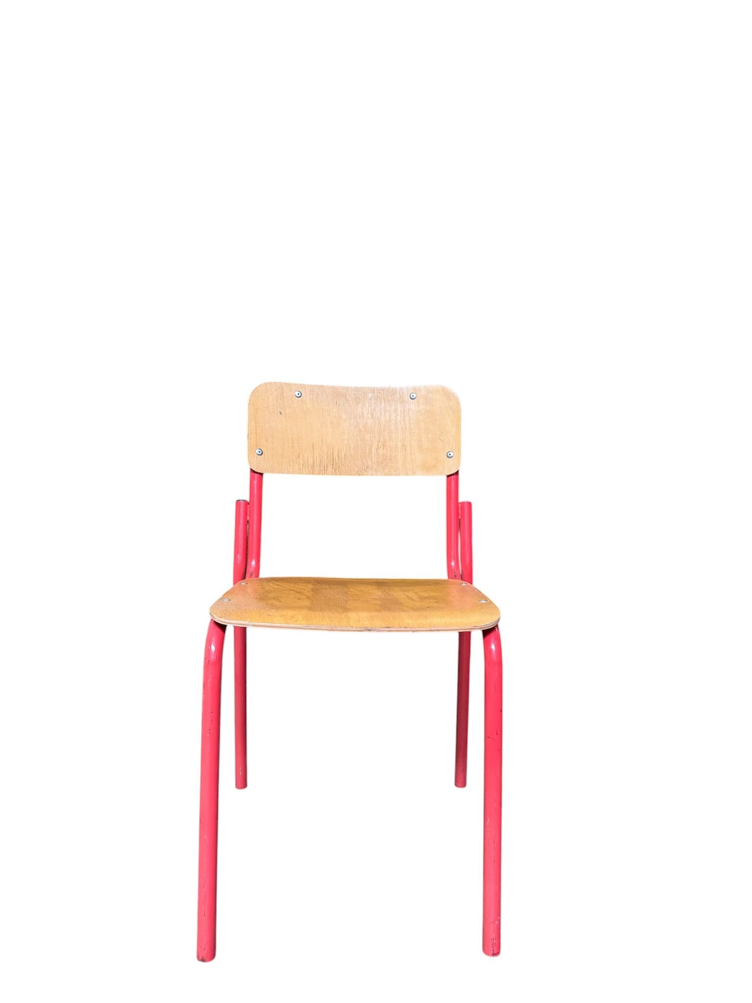 Sedia bimbi math rossa