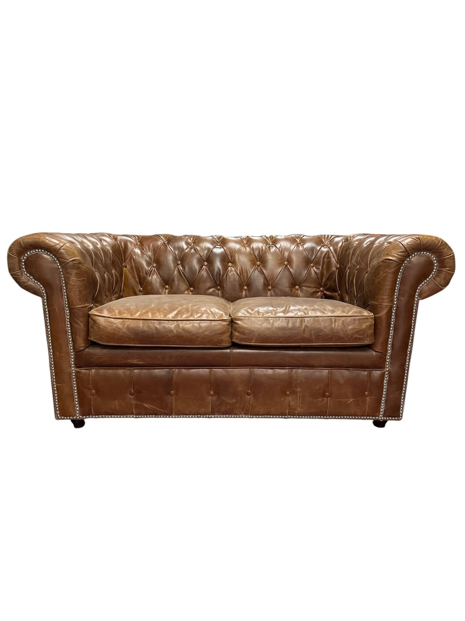 Divano Chester - Color cognac