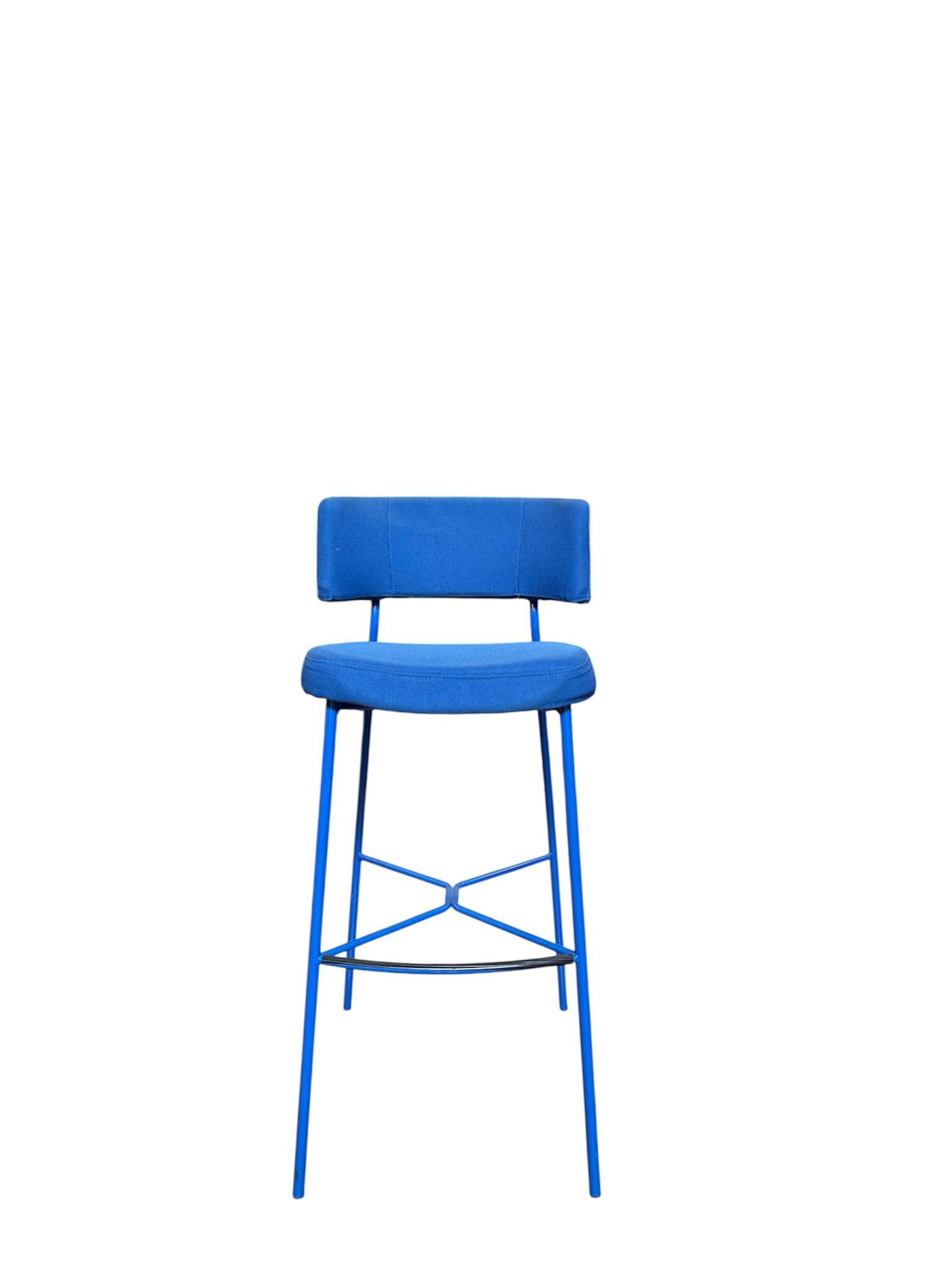Sgabello blu