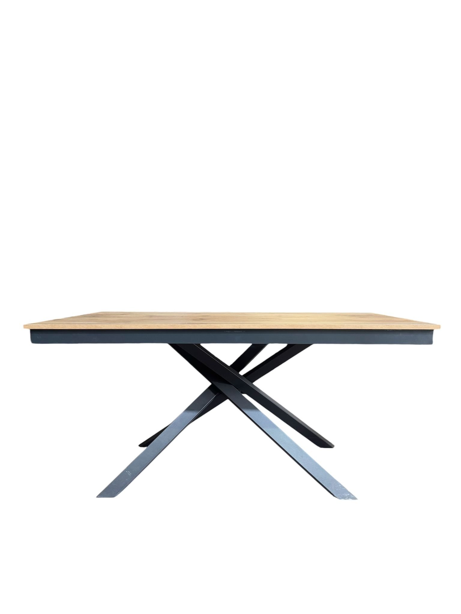 Tavolo Modern con ripiano in legno