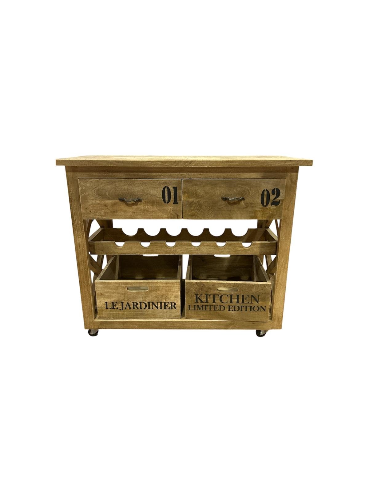 Consolle Wine in legno