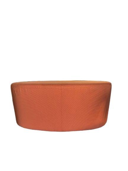 Pouf Arancione in tessuto