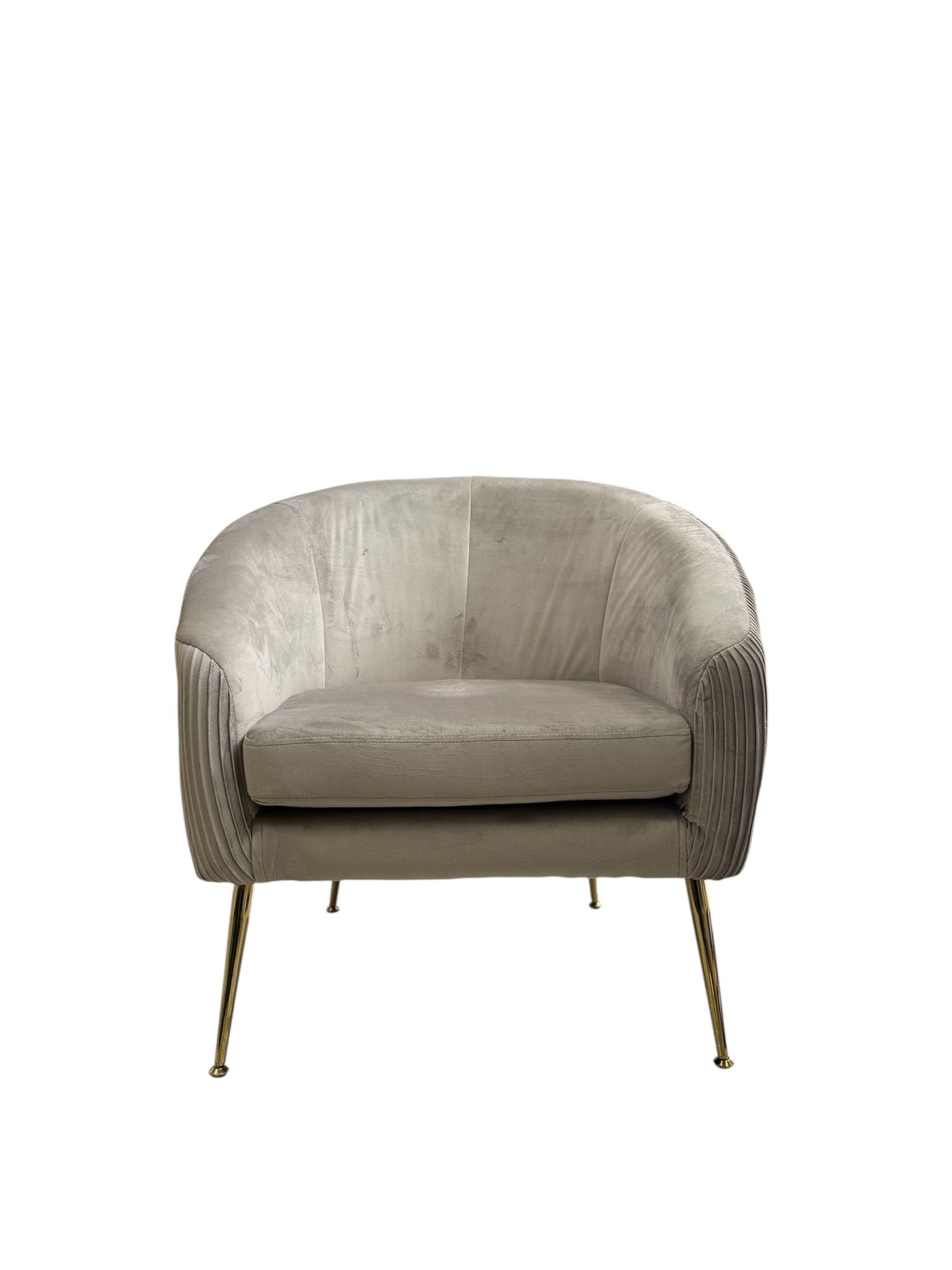 Poltrona Comy in velluto